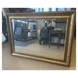 Ornate Framed Beveled Mirror