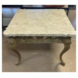 Stone Topped Side Table - B