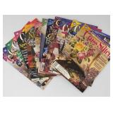 Twelve Cross Stitch and Needlework Magazines