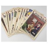 Twelve Cross Stitch & Country Craft Magazines (c)