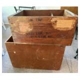 Wooden Boxes
