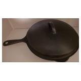 Cast Iron Pan with Lid