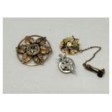 10K Gold Masonic Pins