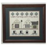 Needlepoint Framed Art