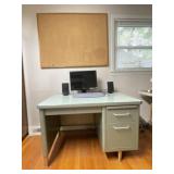 MCM ï¿½Tanker' Fireproofing Desk by Steelcase
