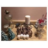 Candles, Holders, Oil Lamps