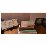 Books and Decorative Plaques