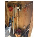 Contents of Shed Wall