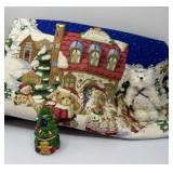Boydï¿½s Lil Haley Bear, Trinket Box, Tree Skirt