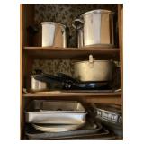 Variety of Pots and Pans