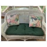 Wicker Loveseat