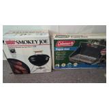 Weber Grill and Coleman Camping Stove