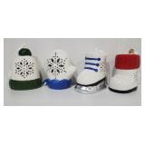 Six Cases Lighted Ceramic Christmas Ornaments B