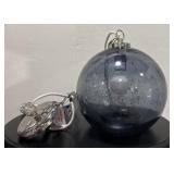 Blue Glass Pendant Lamp
