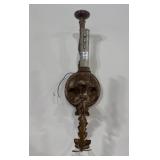 Baroque or Spanish Revival-Style Metal Wall Sconce