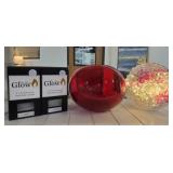 Glass Vases and Glow Candles