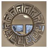 Framed Ornate Gold Tone Mirror