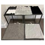 Black, Gray, and Cream Pillow Covers