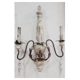 Mixed Material Wall Sconce