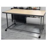 Metal Frame Work Table A