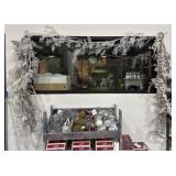 Silver and White Christmas Garland