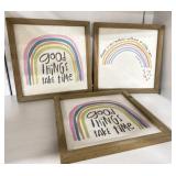 Wood Wall Plaques