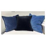 Velour Throw Pillows