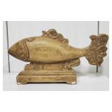 Decorative Faux Wood Fish