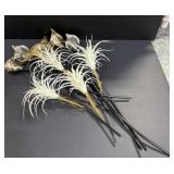 Mixed Material Faux Flowers