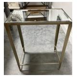 Mirrored Side Table