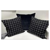 Black and White Throw Pillows