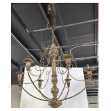 Tuscan Style Six Light Chandelier