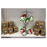 Ceramic Ball Ornaments