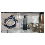 Geode Cross-Section, Pillar Holder and Bowl