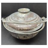 Antique Metal Milk Pail
