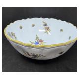 Hand Painted Italian Bowl Numbered