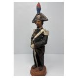 Romano Caltagirone Terracotta Officer Statue