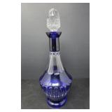 Waterford Crystal Clarendon Cobalt Blue Decanter