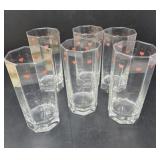 Vintage Heart Motif Glasses