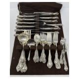 International Sterling Joan of Arc Utensil Set
