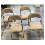 Four Folding Chairs