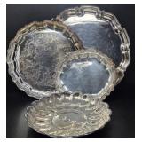 Reed and Barton Silver Pate Serving Tray and More