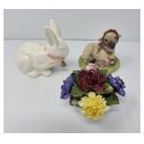 Aynsley England Fine Bone China Floral Figurine
