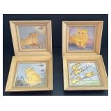 Hand Painted Wheeling Cushion Tiles