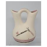 Southwest Wedding Vase Signed