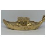 24K Gold - Gilt Painted McCoy Gondola