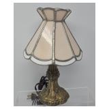 Pink Stained Glass Lamp