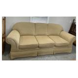 Rolled Arm, Three Cushion Couch