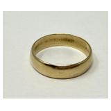 14K Gold Menï¿½s Wedding Band Size 12.75