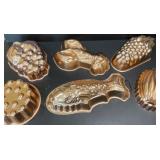Copper Tone Jello / Cake Molds